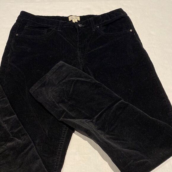 Black corduroy 5 pocket jeans size 8 by PerSe - Picture 1 of 7